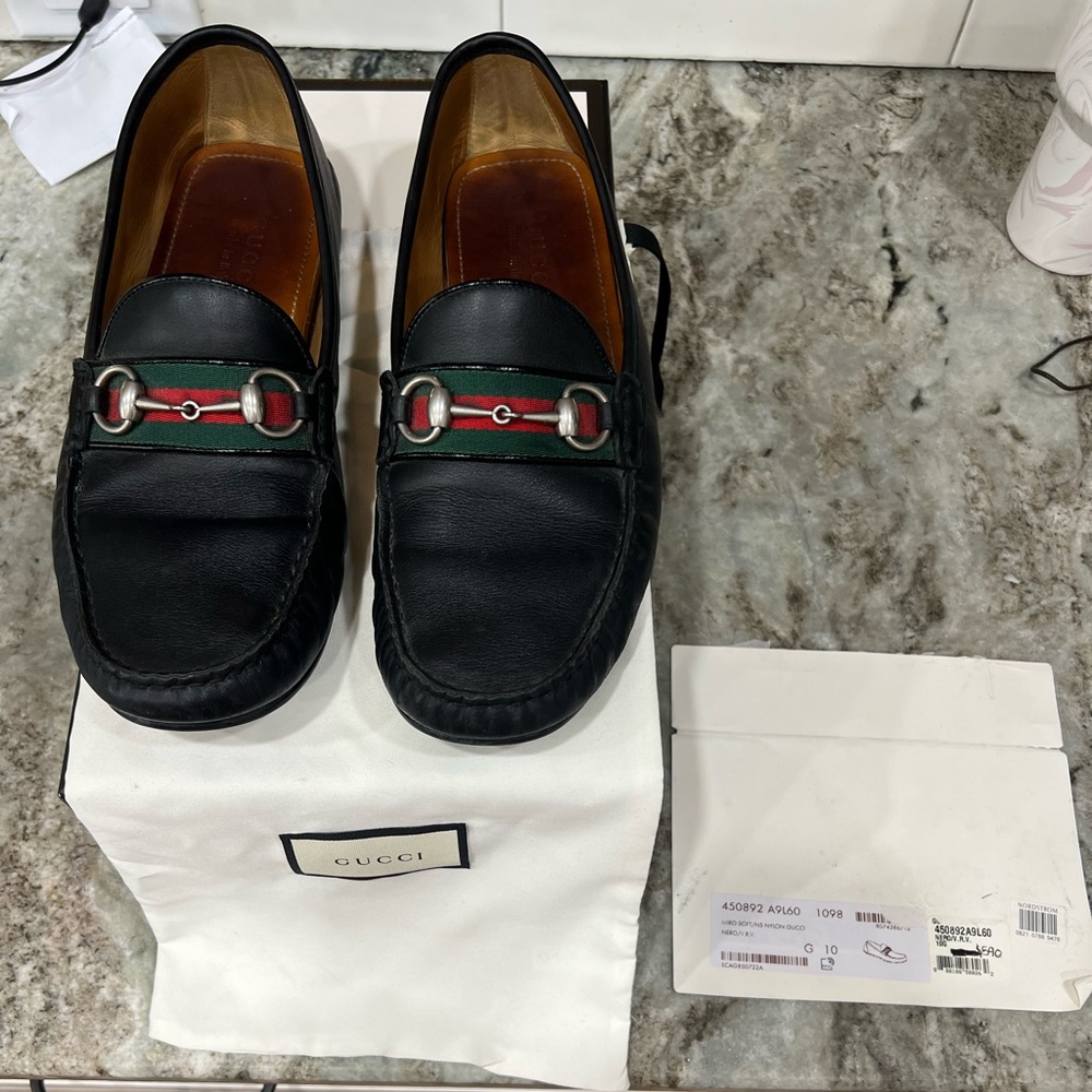 Gucci Men’s Drivers (Black)